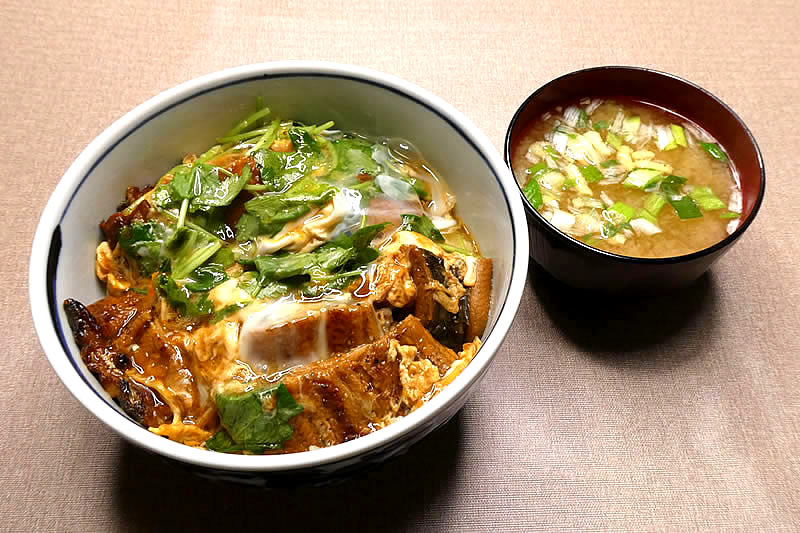 うなぎ卵丼ご飯