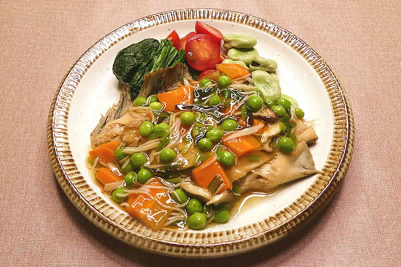 かれいの煮付けあんかけ